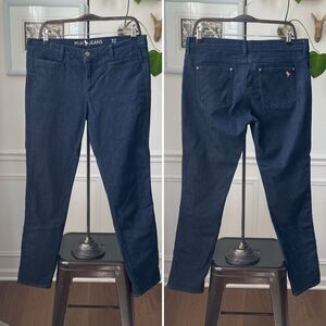 MIH Jeans Ellsworth High Rise Skinny Jeans Dark Blue 32